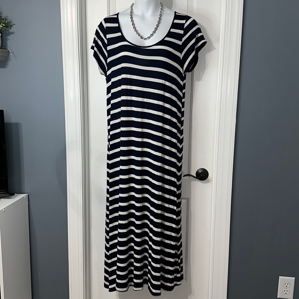 Exist 2X maxi navy white stripe